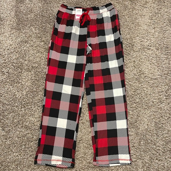 Valentine's Day Men's Plaid Pajama Pants - Picture 1 of 4
